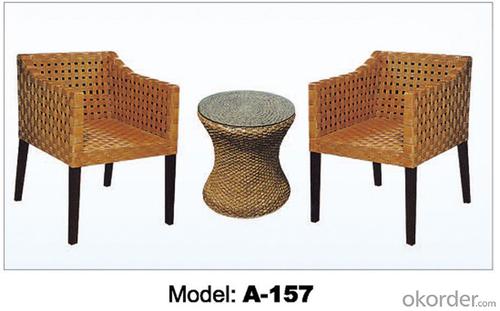 Hot sale Leisure garden Rattan Outdoor furniture (2+1)  A-157 System 1