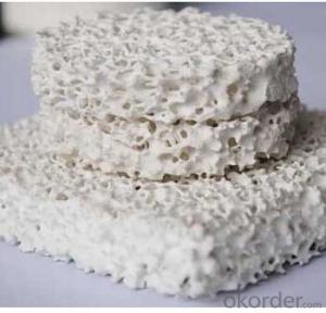 ALUMINA Ceramic Foam Filters series with high porosity