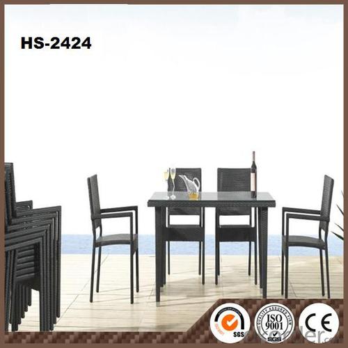 PE Rattan Furniture Garden Sets for Outdoor Furniture HS-2424 System 1