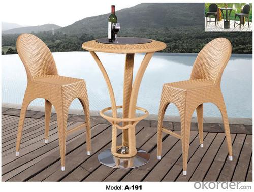 Hot sale Leisure Bar Set Rattan Outdoor furniture   A-191 System 1