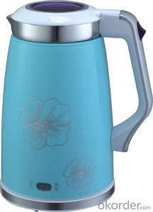 New ! 2.0 Litre Double Layers both food grade plastic and 201# S.S. Electric Kettle