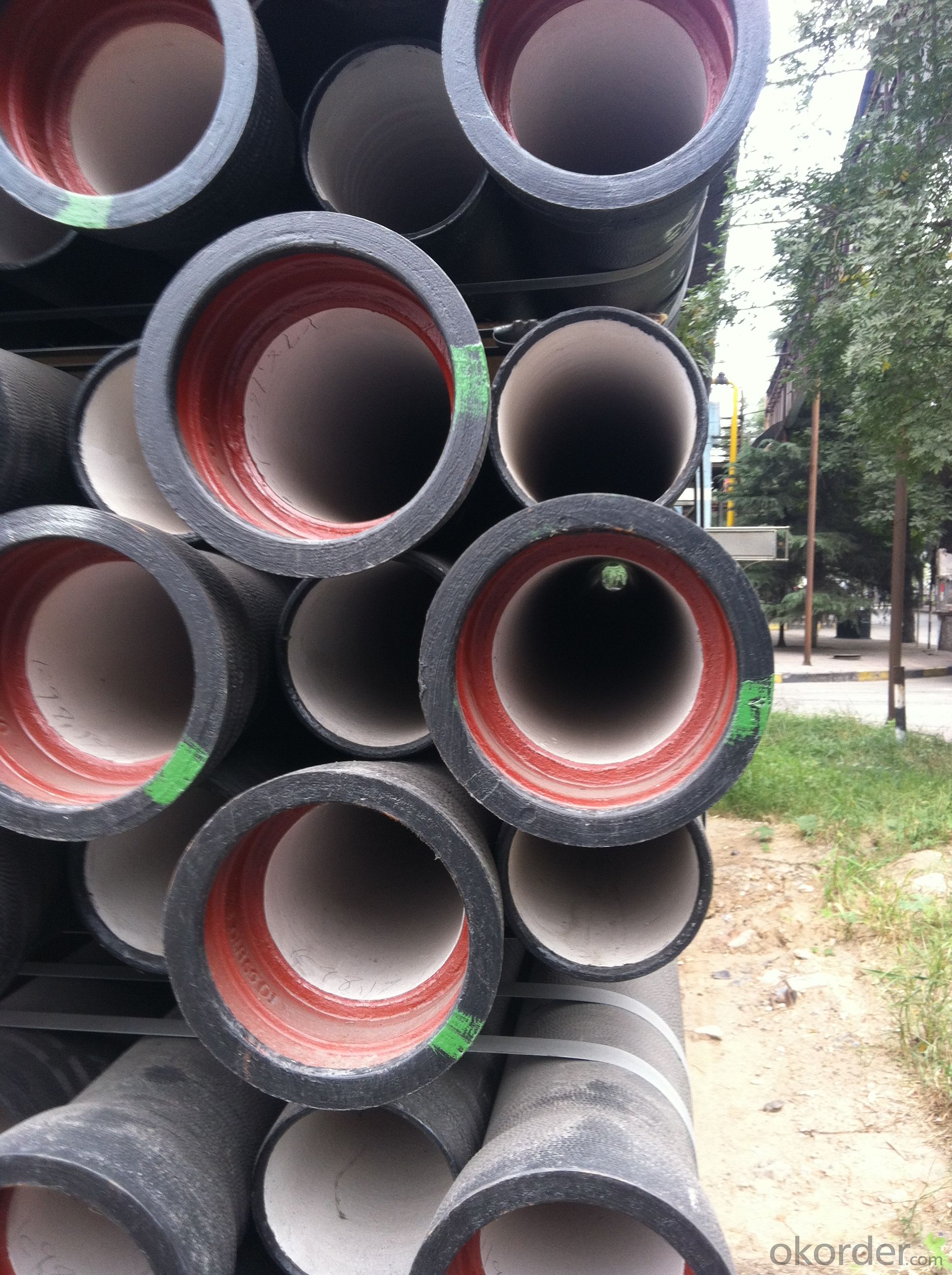 DUCTILE IRON PIPE AND PIPE FITTINGS K8 CLASS DN80 real-time quotes