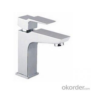 Fashionable basin faucet with single handle- 417