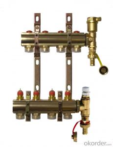 Water return Value and water distributer  For Floor Heating  System
