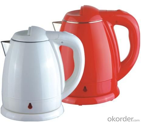 1.5 Litre Double Layers both food grade plastic and 201# S.S. Electric Kettle System 1
