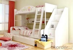 Hot Selling Children Wooden Bunk Bed with Night Stands WB14