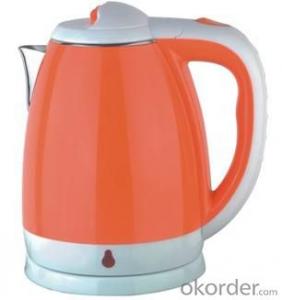 1.8 Litre Double Layers both food grade plastic and 201# S.S. Electric Kettle