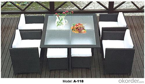 Outdoor furniture Rattan Garden Furniture   A-118 System 1