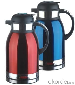 2.0 Litre Double Layers both food grade plastic and 201# S.S. Electric Kettle System 1