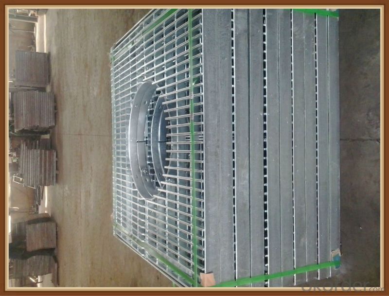 Aluminium Grating Stair Tread Carbon Steel Or Stainless Steel