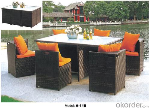 Hot Sell Outdoor furniture Rattan Garden Furniture   A-119 System 1