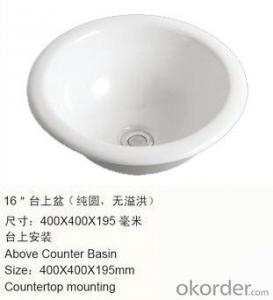 counter basin for wash hand with the ceramic basin  - 508