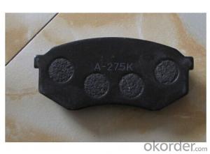 Brake Pad WVA24545 Ceramic or Semi-metallic D1259-8378 brake pad for LINCOLN