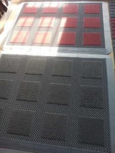 Fabric Door Rugs, Made of Natural Maize, Moisture-proof, Environment-friendly, Come in Various Sizes