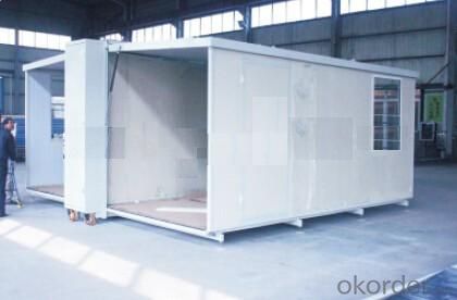 Collapsible 20ft Assembled Container House Fold Able Container Office  real-time quotes, last-sale prices 