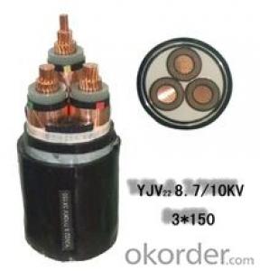 0.6/1kV CU/XLPE power cable 11kv power cable steel wire armoured power cable