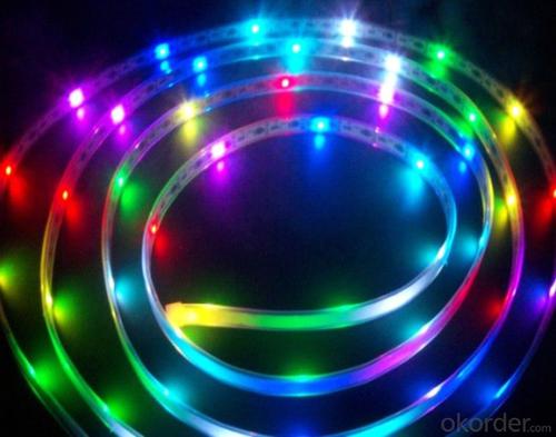 Led Strip Light DC 12/24V / 5V  SMD 5050 RGB  60 LEDS PER METER  OUTDOOR IP68 PU GLUE PLUS TUBE System 1