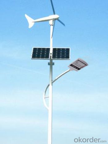 Wind-Solar Hybrid Street Lights  JMTF-002 System 1