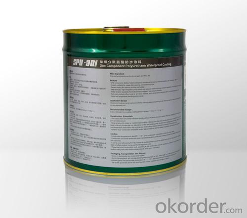 SPU301Single-Component Polyurethane Waterproofing Paint System 1