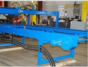 Pallet Returner,pallet return conveyor, is often used in brick production line System 1