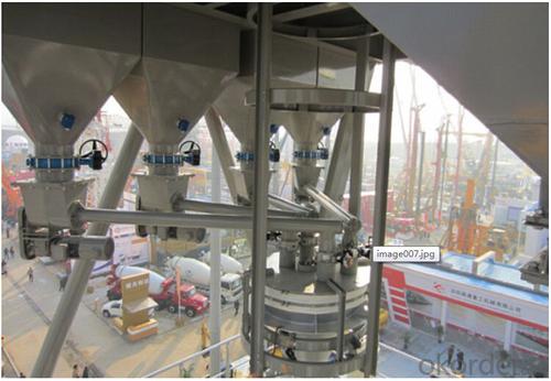 Tower type dry mortar mixing plant，Accurate, stabile and reliable dosage system System 1