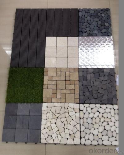 Wood Plastic Composite Tiles for each connection System 1