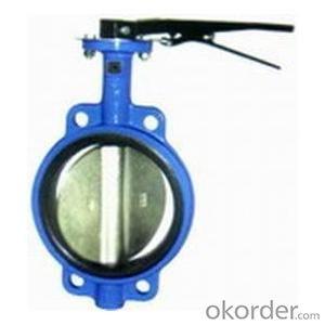 Lug Type Butterfly Valve Without Pin Ductile Iron DN50