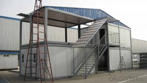 Container House Sandwich Panel Steel Structure Two Floor