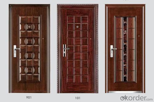 Steel Security Doors with Good Prices and Different Designs System 1