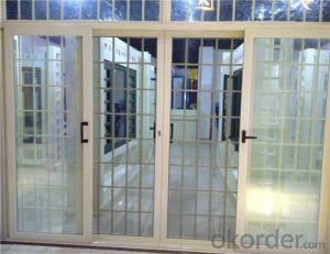 Different Design Sliding door with aluminum profile and glass System 1