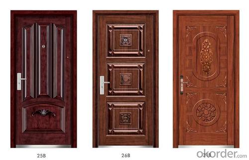 Steel Wooden Armored Doors for Houses and Flats System 1