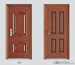 Steel Security Doors with Various of Designs from China