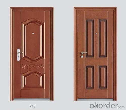 Steel Security Doors with Various of Designs from China System 1