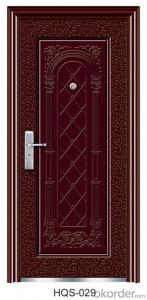 new design Cheap Steel Security Door with good quality