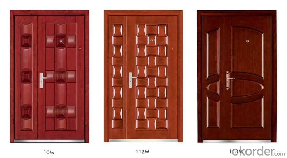Steel Wooden Armored Doors for Buildings