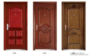 Steel Wooden Armored Doors with Various of Designs