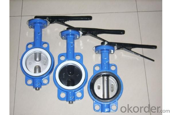 Lug Type Butterfly Valve Without Pin Ductile Iron DN150