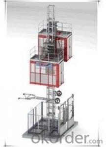 0-96m/min SC100G hoist for construction System 1