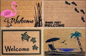 Door Rugs, Customized Requirements are Accepted, Available in Various Colors