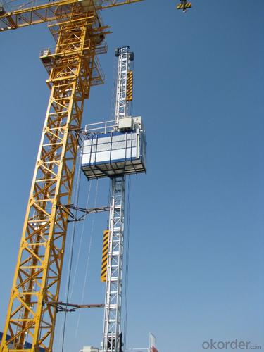 Double cage building lift SC100/100 System 1