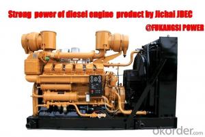 800-1800KW China JDEC Generator desiel FKS-500 System 1