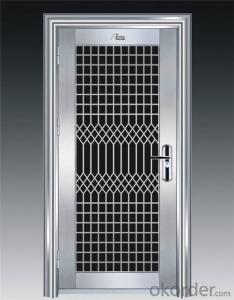 high quality Exterior steel security door System 1