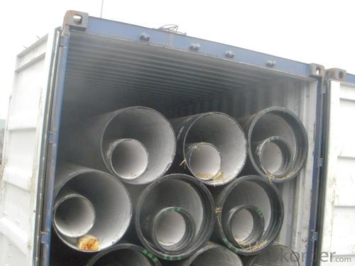 T Type Ductile Iron Pipe K CLASS DN1600 socket spigot pipe System 1