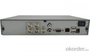 4CH Full D1 H.264 DVR 3704TP-S with Huawei Hisilicon Chipset 3515A