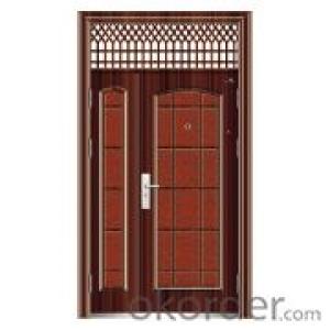 Metal Steel Security Door for Interior Decoration Use System 1