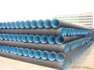 ISO4277 HDPE PLASTIC PIPE CNBM MANUFACTURER