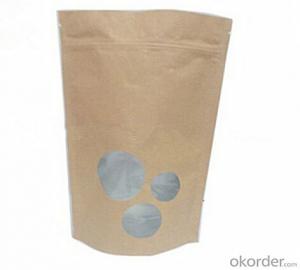 foil lined stand up kraft paper bags good quality