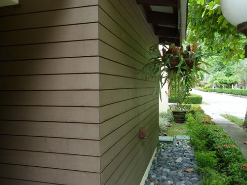 Wood Plastic Composite Cladding for wall System 1