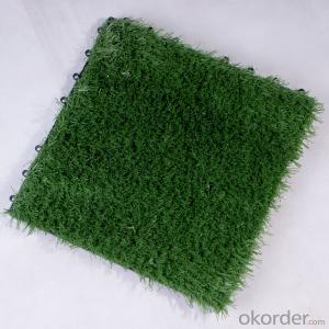 Artificial turf tiles for each connection