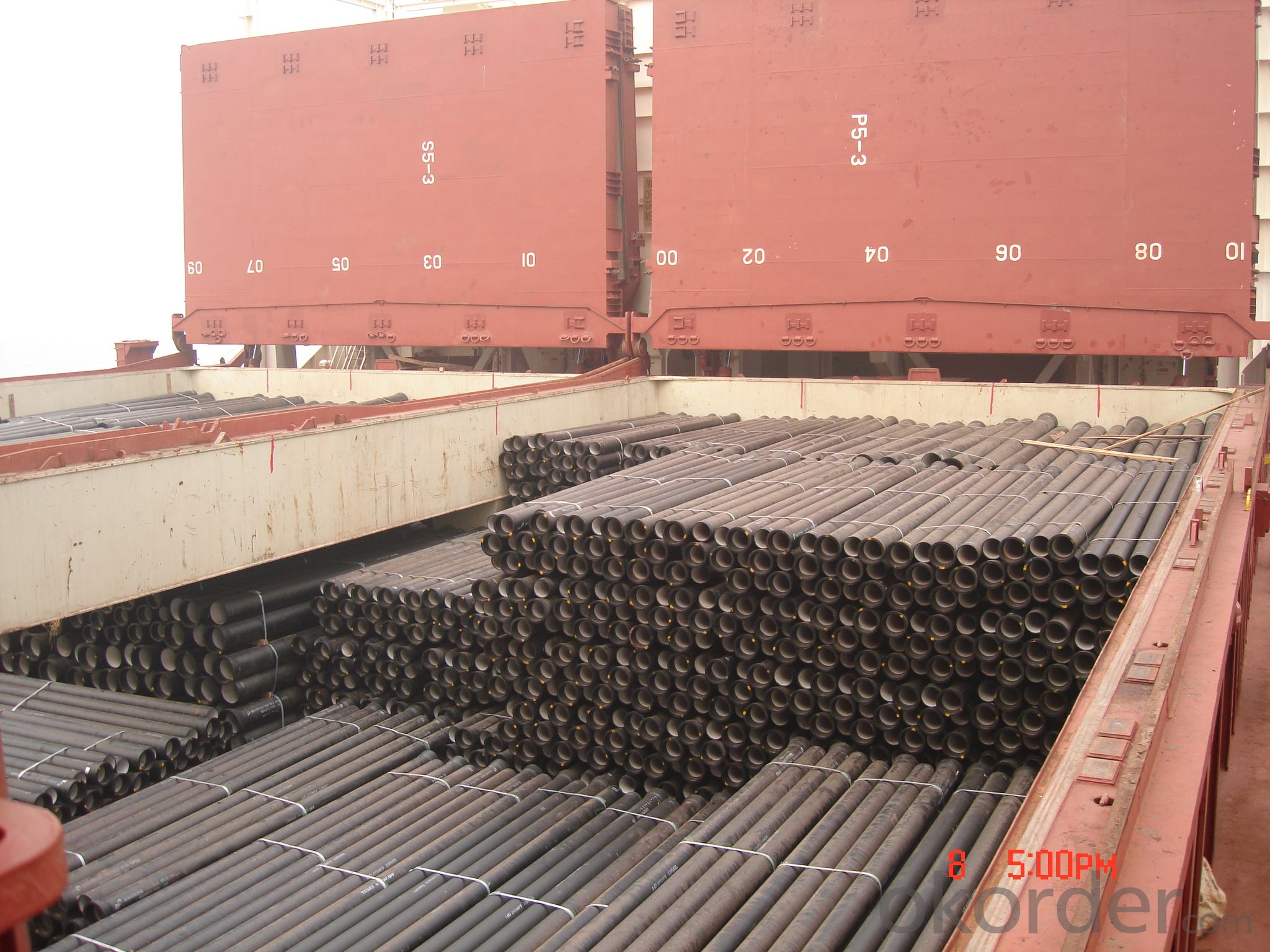 Ductile Iron Pipe ISO2531:1998 C CLASS DN100 real-time quotes, last